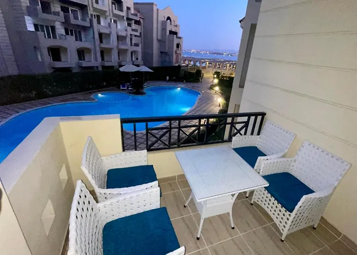 Sahl Hasheesh, El Andalous By Sea And Pool View, Private Beach Apartment Hurghada