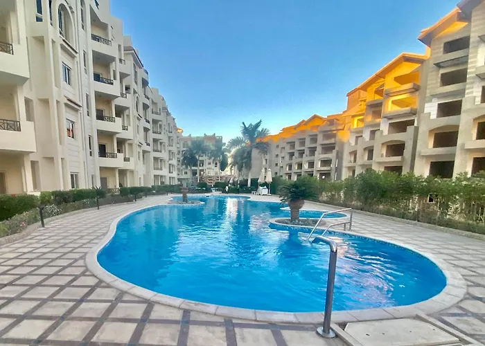 Apartment Sahl Hasheesh, El Andalous By Sea And Pool View, Private Beach *